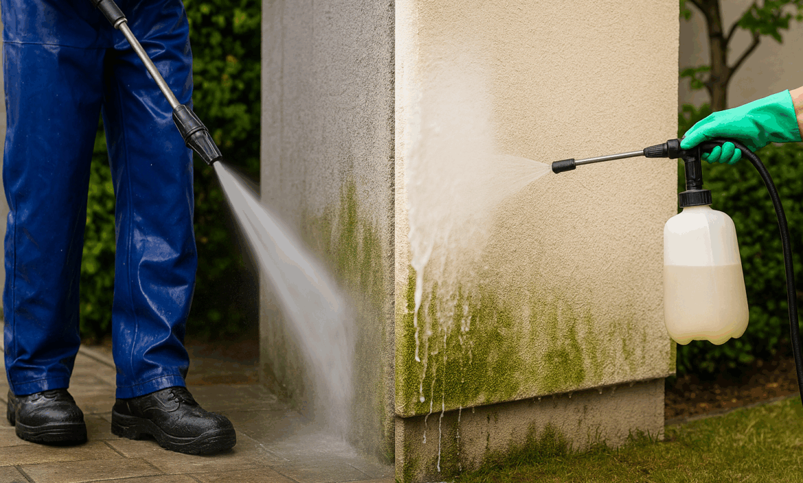 jak czyścić elewację