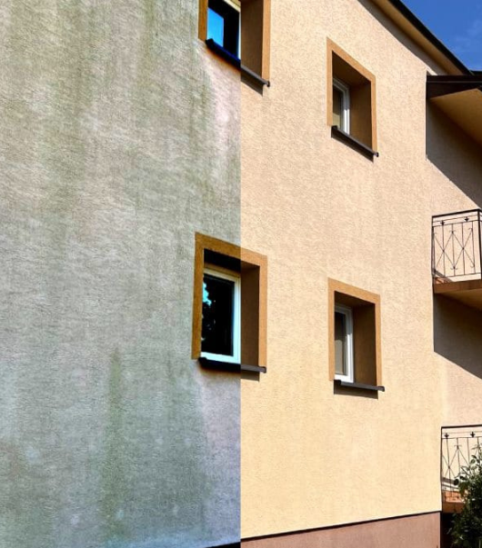 czyszczenie ciśnieniowe kostki brukowej i fasad