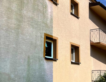 czyszczenie fasad budynku czyszczenie ciśnieniowe kostki brukowej