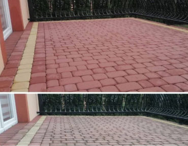 czyszczenie podjazdów czyszczenie ciśnieniowe kostki brukowej
