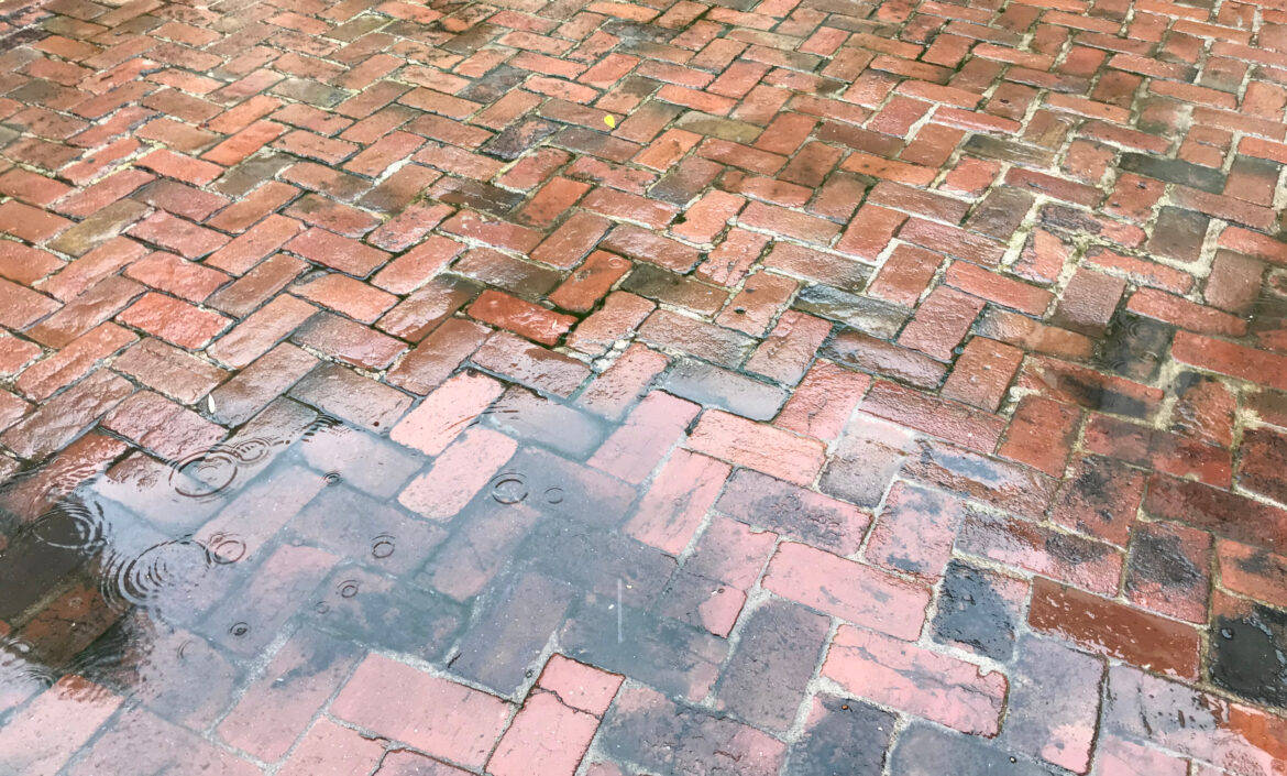 czyszczenie kostki brukowej