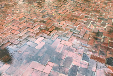 czyszczenie kostki brukowej